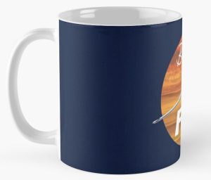 Born To Fly Mug Side View