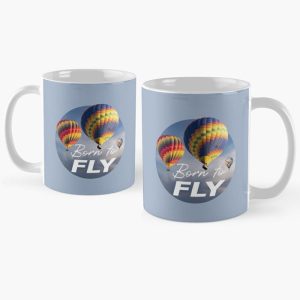 Born to Fly Ballooning Coffee Mug