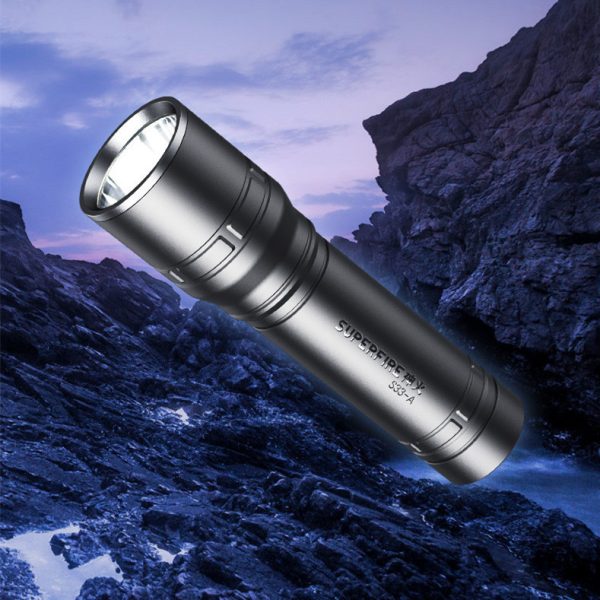 Mini Rechargeable LED Flashlight Both