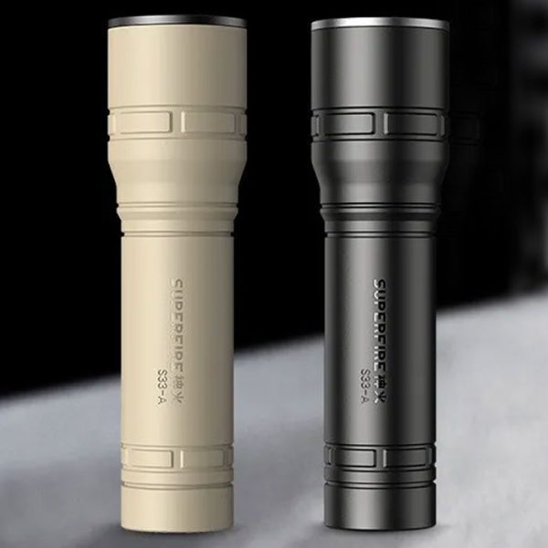 Mini Rechargeable LED Flashlight Both