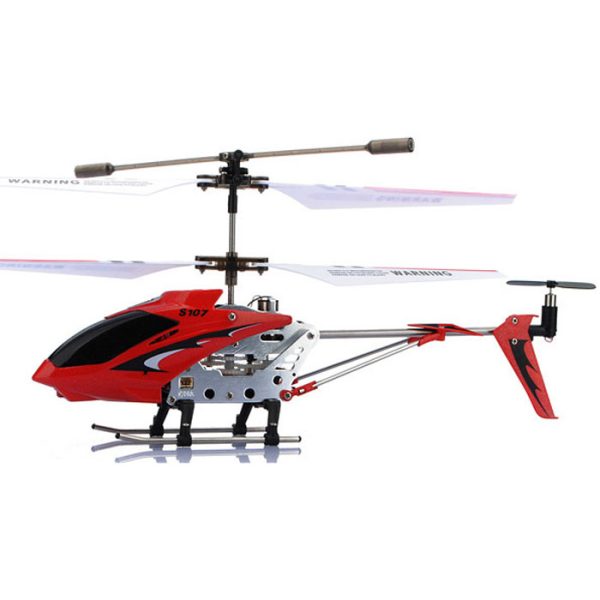 S107G RC Model Helicopter - Red