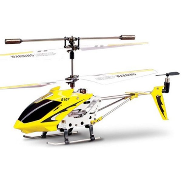 S107G RC Model Helicopter - Yellow