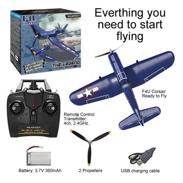 Volantex F4u Corsair Item List