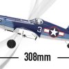 Volantex F4u Corsair Side View
