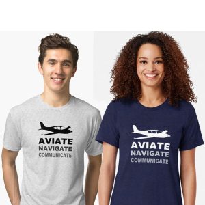 Reminder: Aviate, Navigate, Communicate Tri-blend T-Shirt