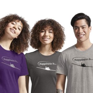 "Happiness is…" happy pilot T-Shirt