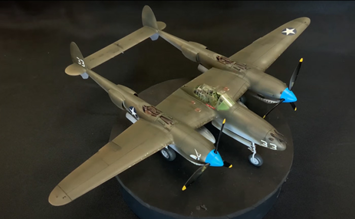 P-38 Lightning Model Build