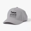 Aviate Navigate Communicate Baseball Style Pilot Cap Black Print, close view.