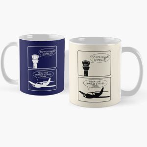 Aviation Humour Coffee Mugs: "Do you have Charlie?"