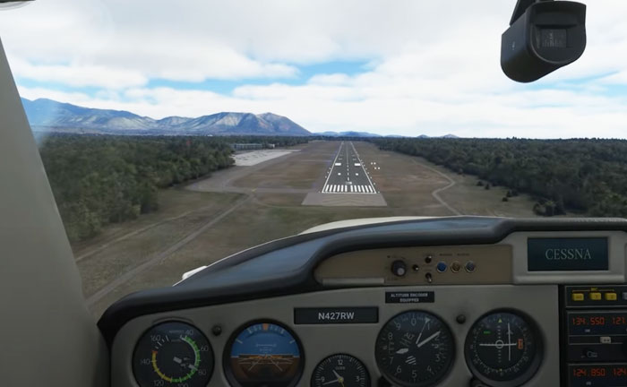 VFR flight simulator tutorial