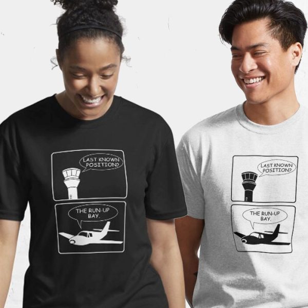 Aviation Humour T-Shirts - Last Known Position