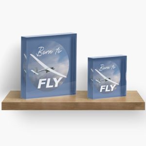 Born to Fly Sailplanes Acrylic Blocks