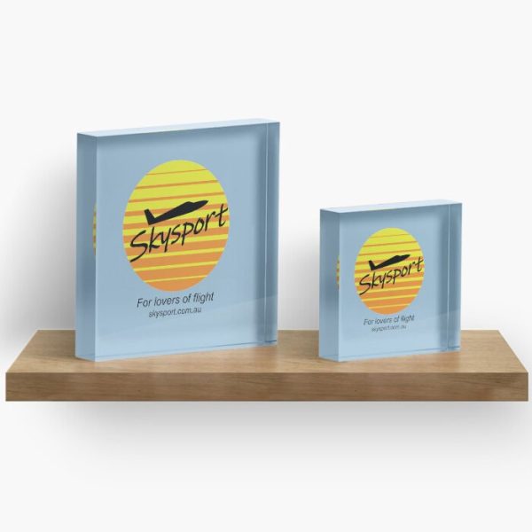 Skysport lovers of flight Acrylic Blocks