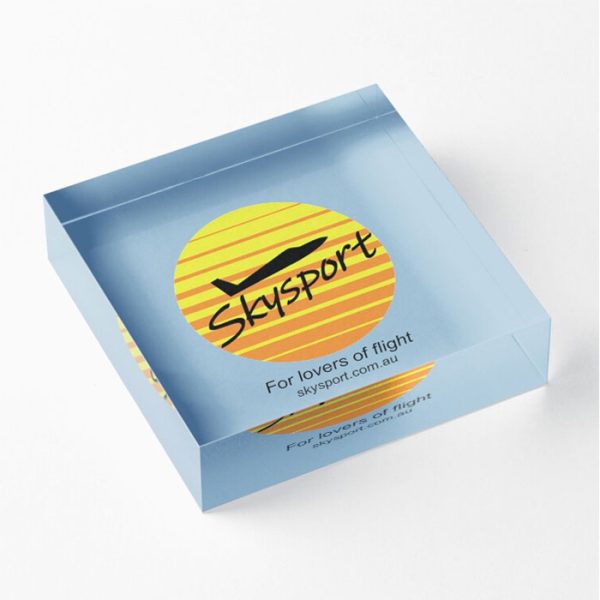 Skysport lovers of flight Acrylic Blocks